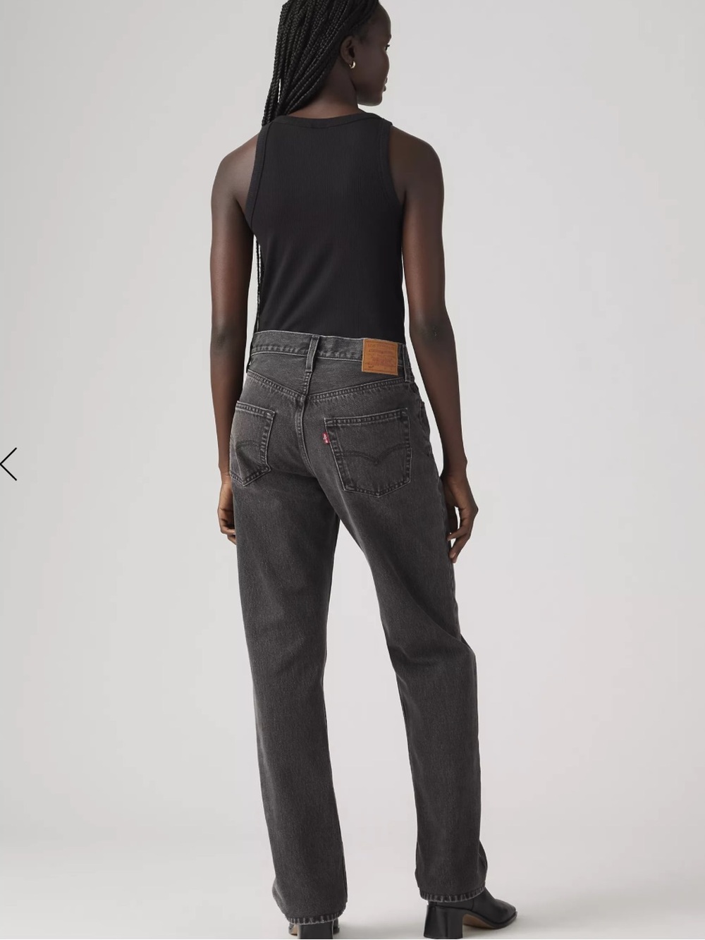 Levi's Women's 501 90s vintage black wash Jeans